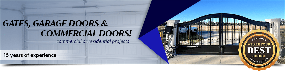 Garage, gates and doors installation, repair and maintenance services